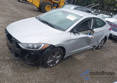 2018 Hyundai Elantra Sel from USA, damaged, VIN 5NPD84LF5JH393726